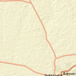 Baruun-Urt Street Map