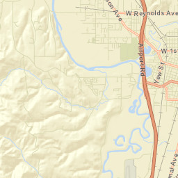 Fords Prairie Street Map