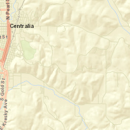 Centralia Street Map