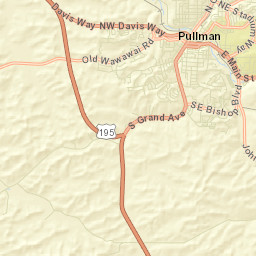 Pullman Street Map