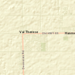 Valley East Street Map