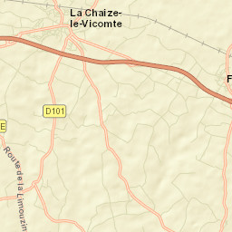 Département de la Vendée Street Map