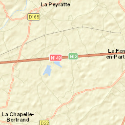 La Peyratte Street Map