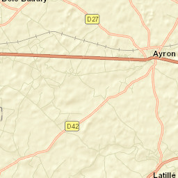 Ayron Street Map