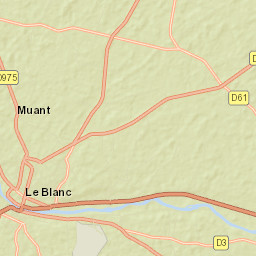 Le Blanc Street Map