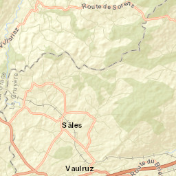 Sâles Street Map