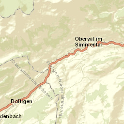 Boltigen Street Map