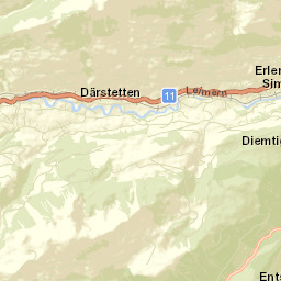 Erlenbach im Simmental Street Map