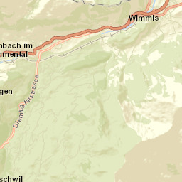 Diemtigen Street Map
