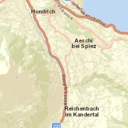 Aeschi b. Spiez Street Map