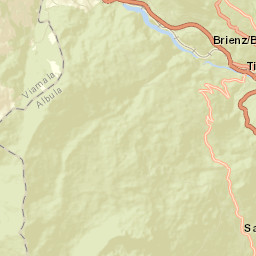Tiefencastel Street Map