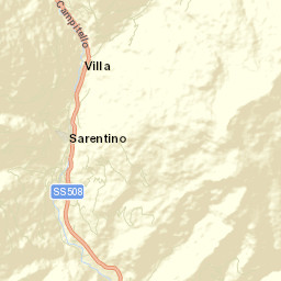 Sarentino Street Map