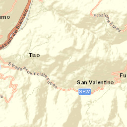 San Pietro Street Map