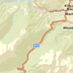 Kötschach-Mauthen Street Map