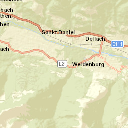 Dellach Street Map