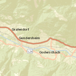 Hermagor District Street Map