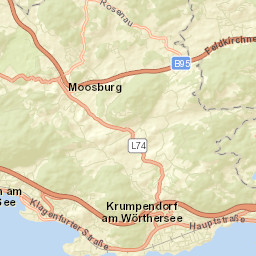 Krumpendorf Street Map