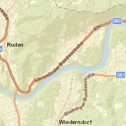 Ruden Street Map