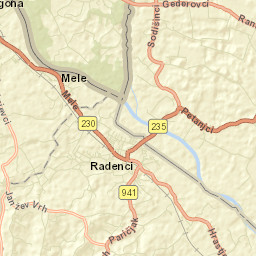 Radenci Street Map