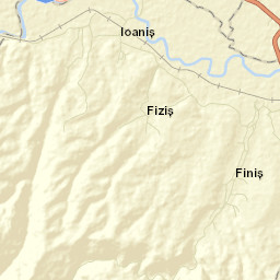 Finiş Street Map