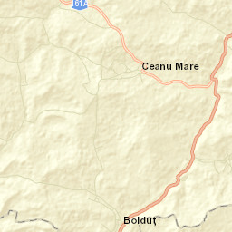 Ceanu Mare Street Map
