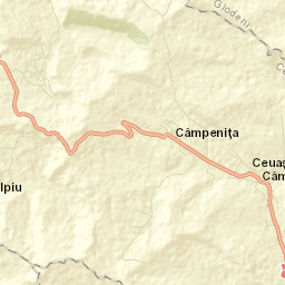 Ceuașu de Câmpie Street Map