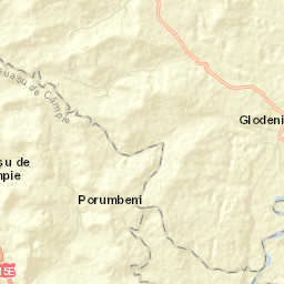 Glodeni Street Map