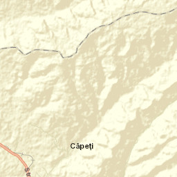 Căpeți Street Map