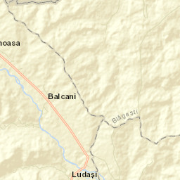 Comuna Balcani Street Map