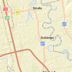 Comuna Prăjeşti Street Map