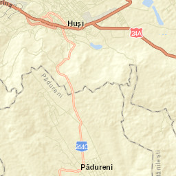 Municipiul Huşi Street Map