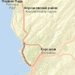 Korsakov Street Map