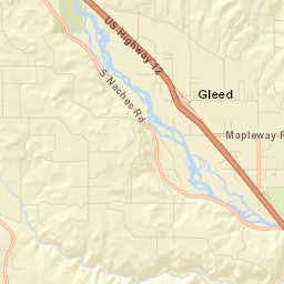 Gleed Street Map