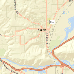 Selah Street Map