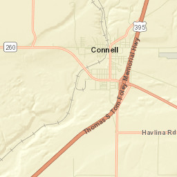 Connell Street Map