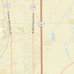Helena Valley West Central Street Map