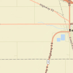 Barnesville Street Map