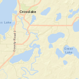 Cross Lake Street Map