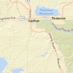 Carlton Street Map