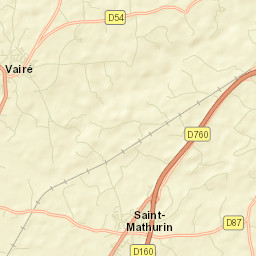 Vairé Street Map