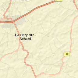 La Chapelle-Achard Street Map