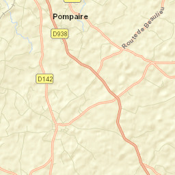 Pompaire Street Map