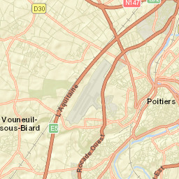 Biard Street Map