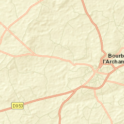 Bourbon-l’Archambault Street Map