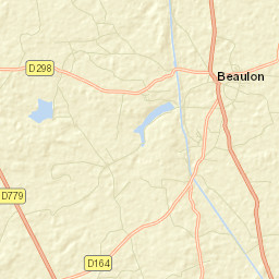 Beaulon Street Map