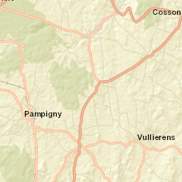 Chavannes-le-Veyron Street Map