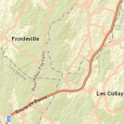 Froideville Street Map