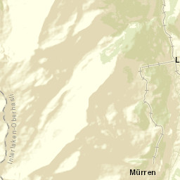 Lauterbrunnen Street Map