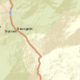 Region Albula Street Map