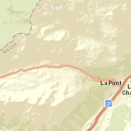 La Punt Chamues-ch Street Map